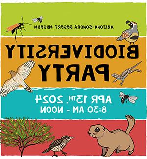 A graphic featuring illustrated animals 